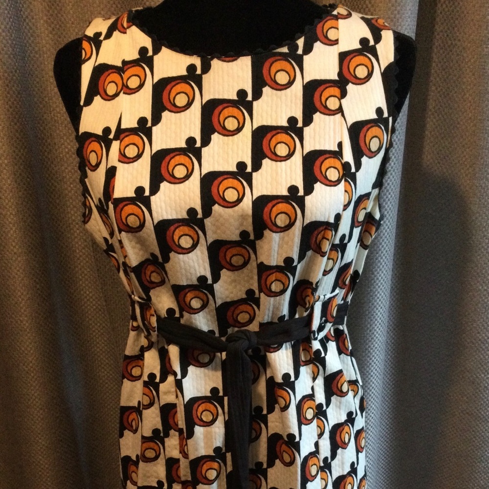 Mod Retro Style Mini Dress